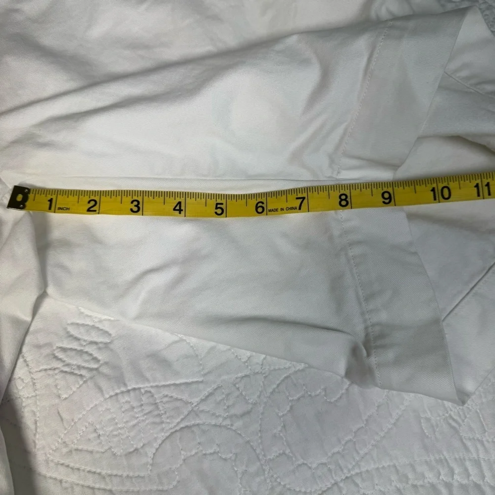 RALPH LAUREN POLO 100% COTTON CLASSIC FIT WHITE SHORTS 9” INSEAM MEN’S 38